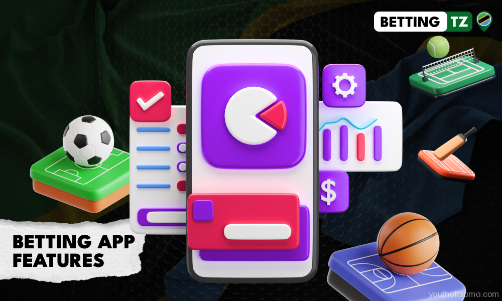 Mobile betting apps in Tanzania offer live streaming, real-time betting, jackpots, analytical tools and push notifications