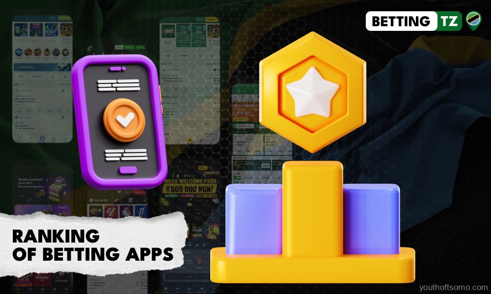 Rating of the best betting apps to bet on sports in Tanzania